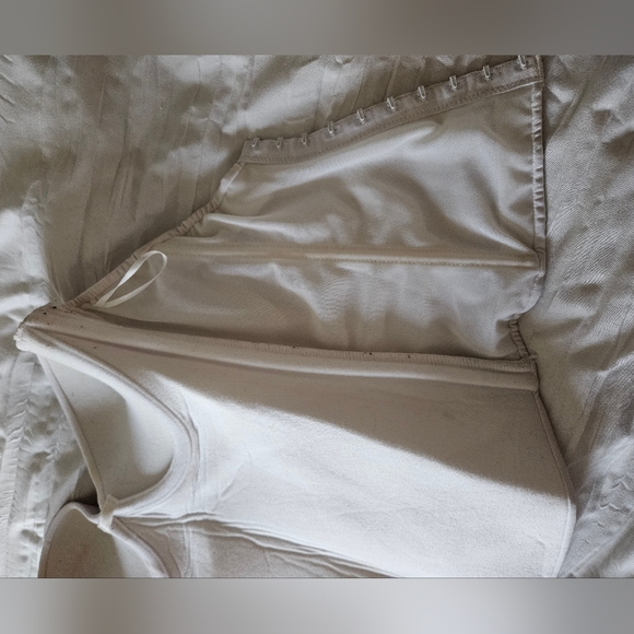 White Strapless Bustier Top BRIDAL - Picture 9 of 9